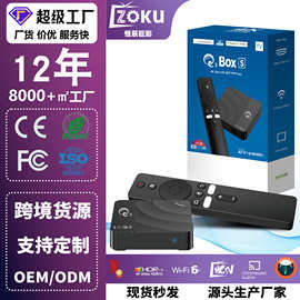 跨境爆款网络机顶盒H313安卓16智能视频播放器8GB WiFi6电视盒