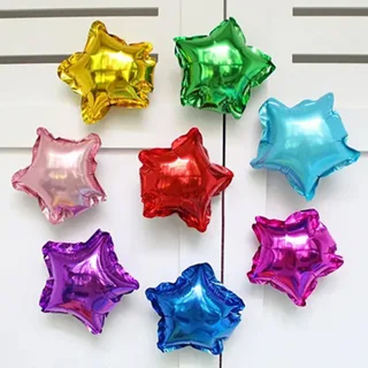 Globos de Estrella de Cinco Puntas al por Mayor, Suministros de Decoración para Bodas y Cumpleaños, Globo de Estrella de Cinco Puntas de 5 Pulgadas