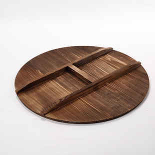 Separate Pot Lid Universal Rural Wood Stove Wooden Lid Iron Pot Wooden Household Round Old-Fashioned Solid Wood Wood