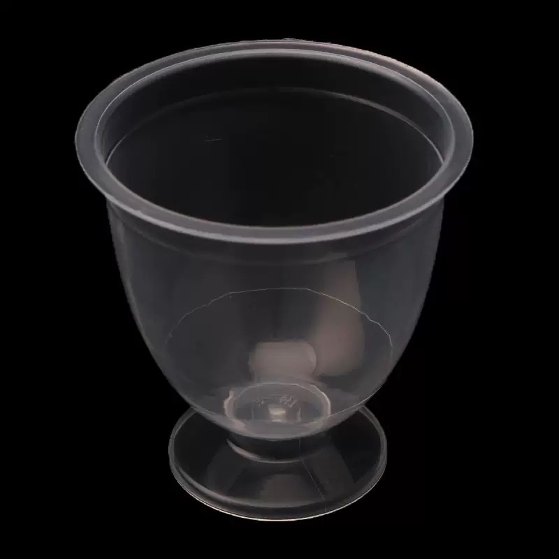 塑料果冻杯、125ml高脚酒杯、汕头金吉隆生产厂家果汁冰淇淋杯