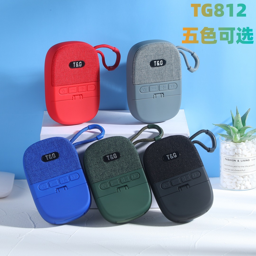 TG812 auriculares bluetooth al aire libre altavoces 2 en uno dos auriculares estereo FM computadora móvil mini estéreo universal