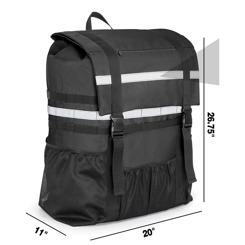 Transfronterizo vehículo todoterreno neumático bolsa de almacenamiento bolsa de colgar bolsa de reparación de automóviles bolsa de almacenamiento de herramientas de emergencia de tela de Oxford de gran capacidad