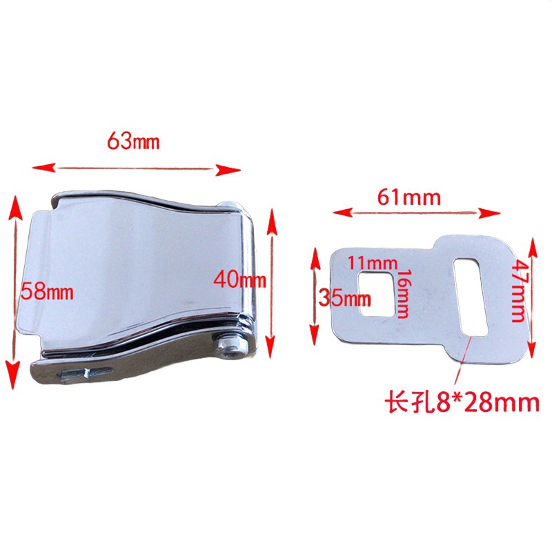 Airplane Buckle | Qū Gǔdé Digər kuzov və aksesuarlar - separate-airplane-buckle-with-insert