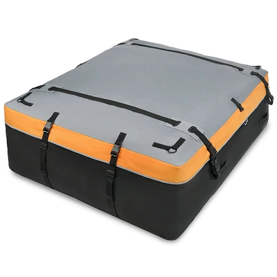 Rack Roof Bag Waterproof Rain: Roof box - gray-38-cubic-meters-16013050cm-dedicated-to-pickup-trucks-and-large-luggage-frames