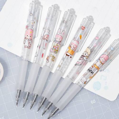 Press the carving pen, cute girl's simple handbook, paper cutting and carving knife, girl's heart booklet, pen-shaped small knife head
