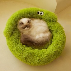 ペット猫の巣冬保温テディ犬の巣マット四季通用で小型犬用品猫ベッド汚れに強い
