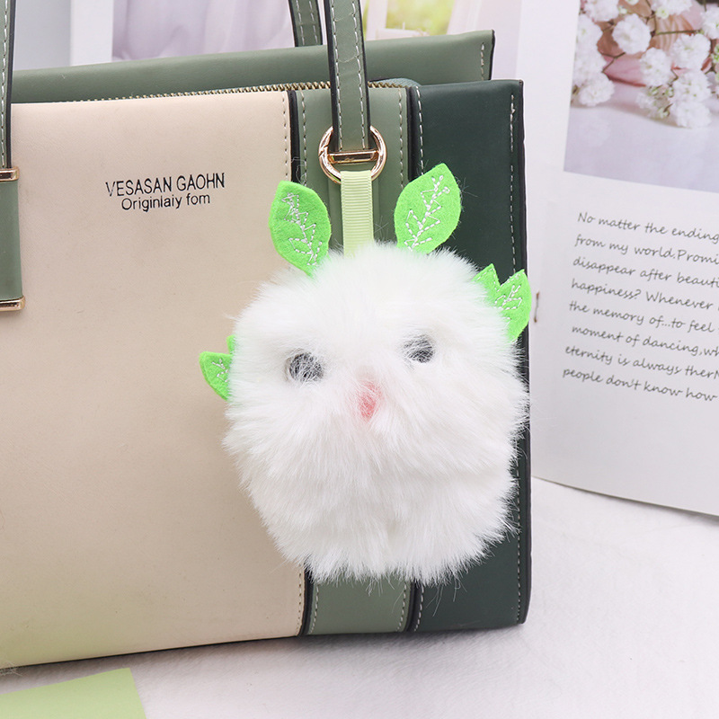 Big Green Tree Elf peluche colgante animación perímetro bolsos colgantes adornos llaveros adornos colgantes mayoristas