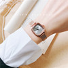 French niche watches female students Korean version of the simplicity ins Forenshine department girl college style retro Hong Kong style literary fan