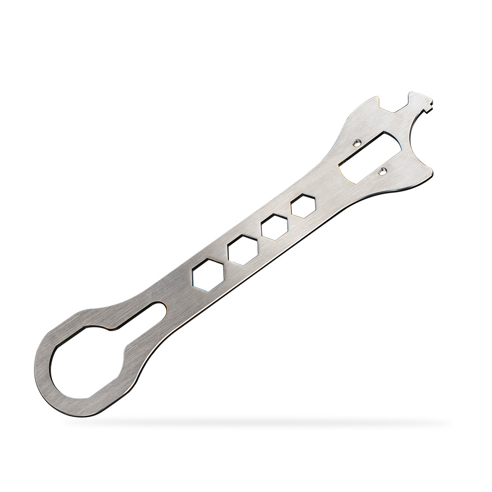 Bicicleta ZTTO Herramienta de desmontaje del eje central antiguo Instalación del anillo de bloqueo de llave Herramienta de reparación del cuenco positivo y negativo del eje central del orificio cuadrado