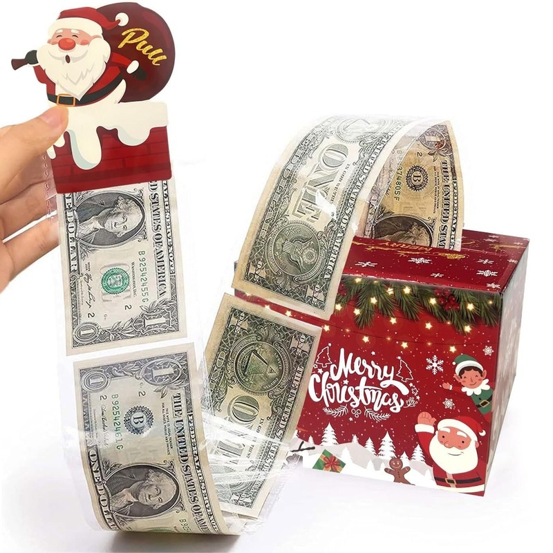 クリスマス現金引き出しボックスアレンジクリスマスパーティーパーティー装飾誕生日ギフトボックス引き出しボックス|undefined