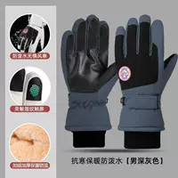 Zuyikang Ski утолщенные мужские и женские уличные теплые перчатки ветрозащитные и водонепроницаемые велосипедные перчатки зимние бархатные утолщенные
