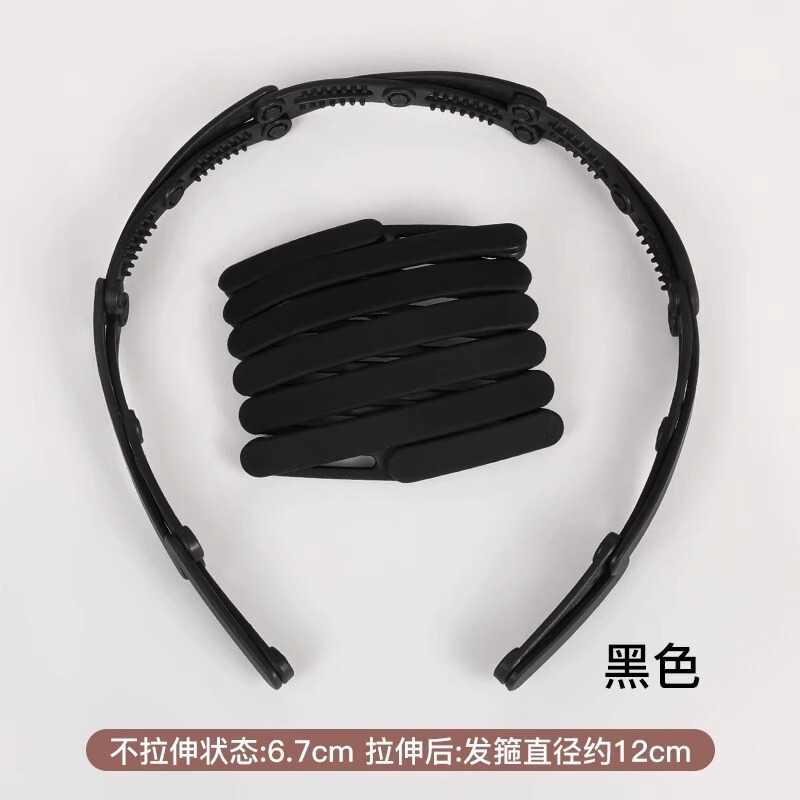 2025新款高级感气质韩系珍珠发箍女洗脸便携式发卡防滑珍珠头箍|undefined