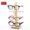 glasses prop Exhibition display solid wood Retro Sunglasses Sunglasses Bracket Showcase Exhibition decorate Pine frame