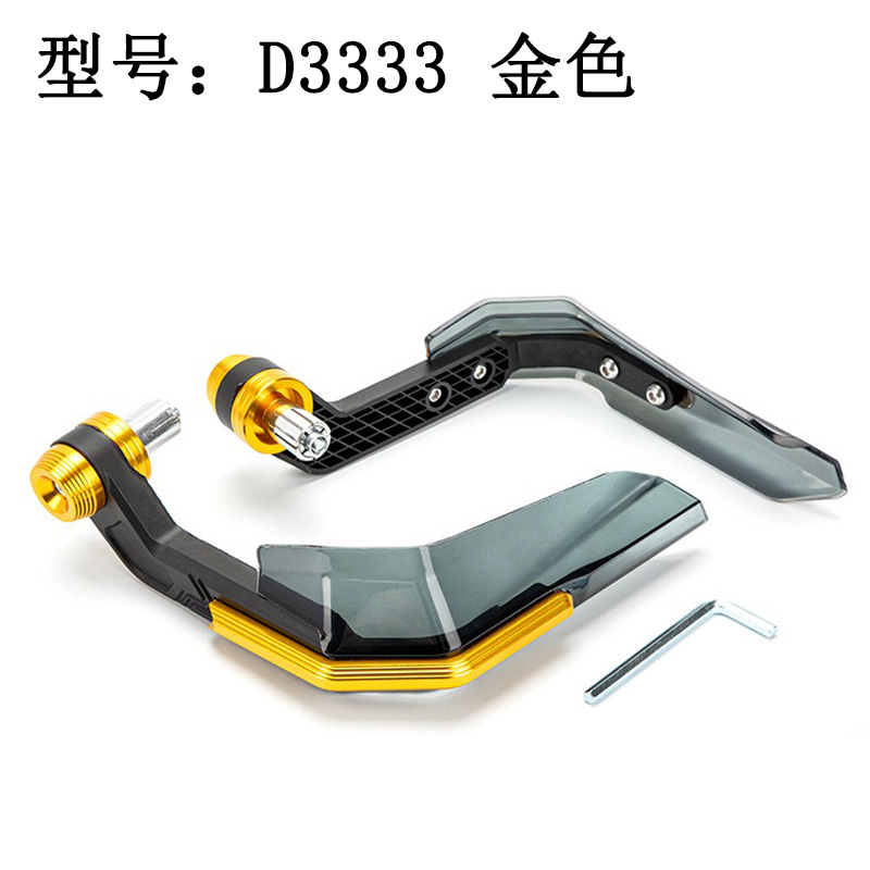 Protector Cortavientos para Manillar de Motocicleta Plástico y Goma Protección contra el viento para Motocicleta
