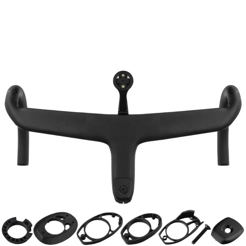Full Carbon Fiber Bicycle Road Bike Internal Cable Routing Handlebar Suitable for Sl8 Integrated Bend Handlebar