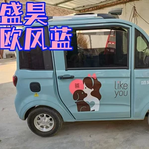 Sheng Hao elektrikli avtomobil, Avropa küləyi mavi, dörd təkərli yaşıl avtomobil boyası, cızığı düzəldən qələm