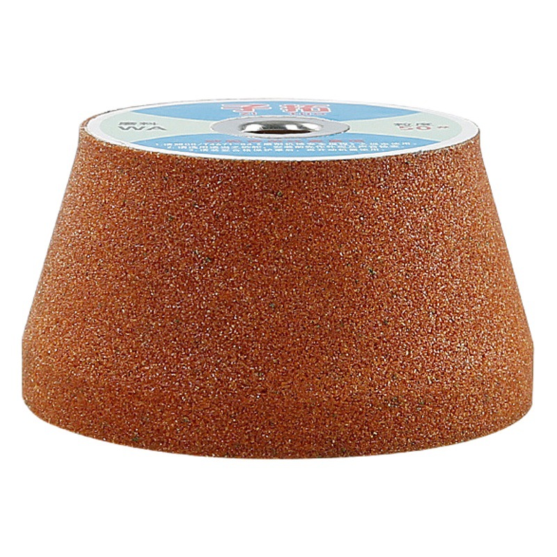 Amoladora angular muela tipo tazón carborundum piedra de afilar engrosada de hierro fundido sólido Acero inoxidable metal pulido y pulido especial