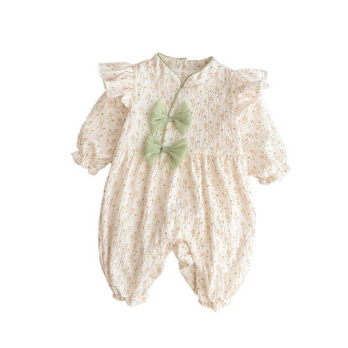 Baby clothes, newborn baby clothes, spring suits, onesies, princess dresses, daytime wear, crawling suits, spring and autumn season