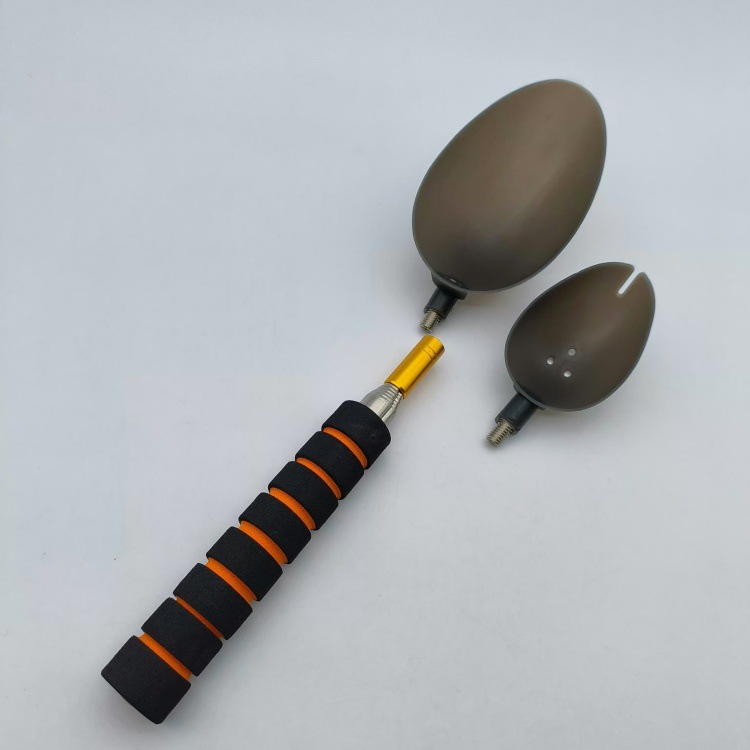 Stainless steel nesting spoon double spoon head bait throwing…