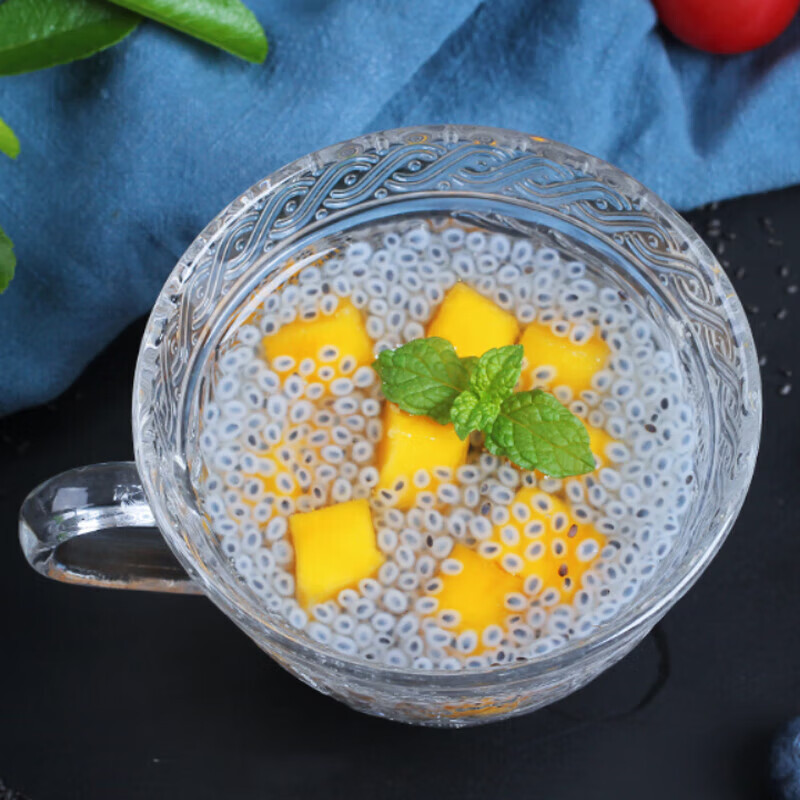 Basil Seeds Lan Xiang Zi 500g Bulk Dried Seeds for Fruit Tea Drinks and Desserts key features