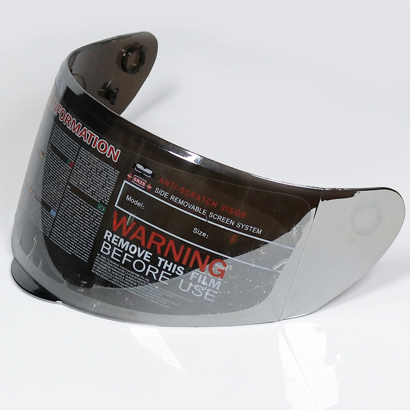 Coche eléctrico con casco completo, casco completo de otoño e invierno, coche eléctrico de carreras de imitación, coche eléctrico masculino, caballero, doble lente, cola larga