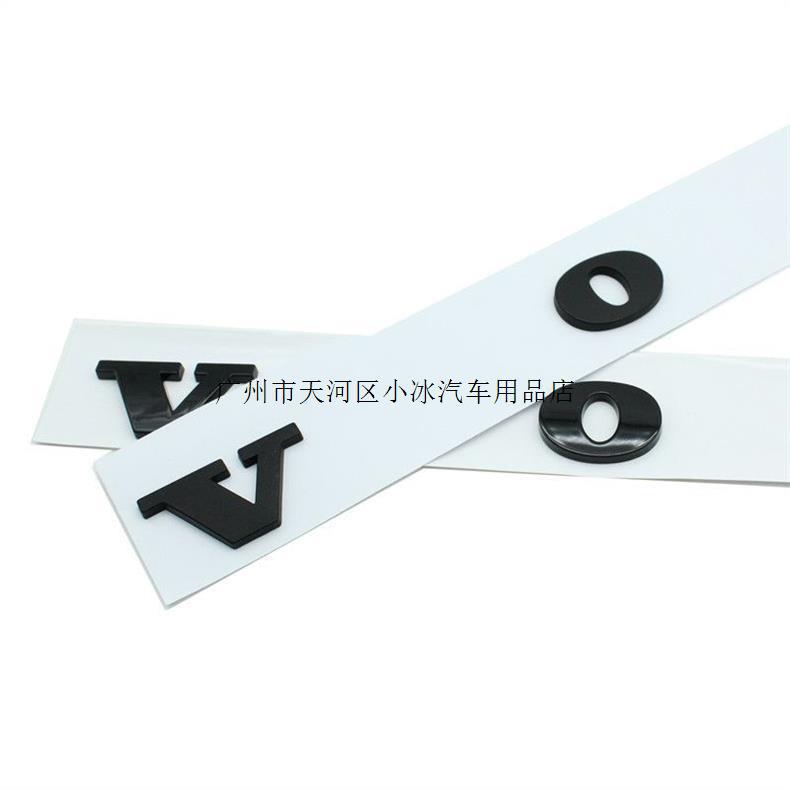 Volvo car logo S60S90XC60C90V90 letter emblem volvo rear emblem letter sticker car modification black