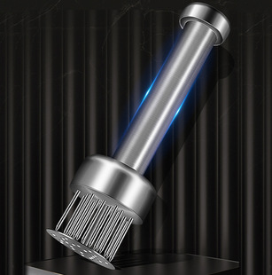 304 Stainless Steel Meat Loosening Needle Automatic Rebound Design Steak Tenderizer Needle Kitchen Thickeneded Beef Hammer Tendon Breaker
