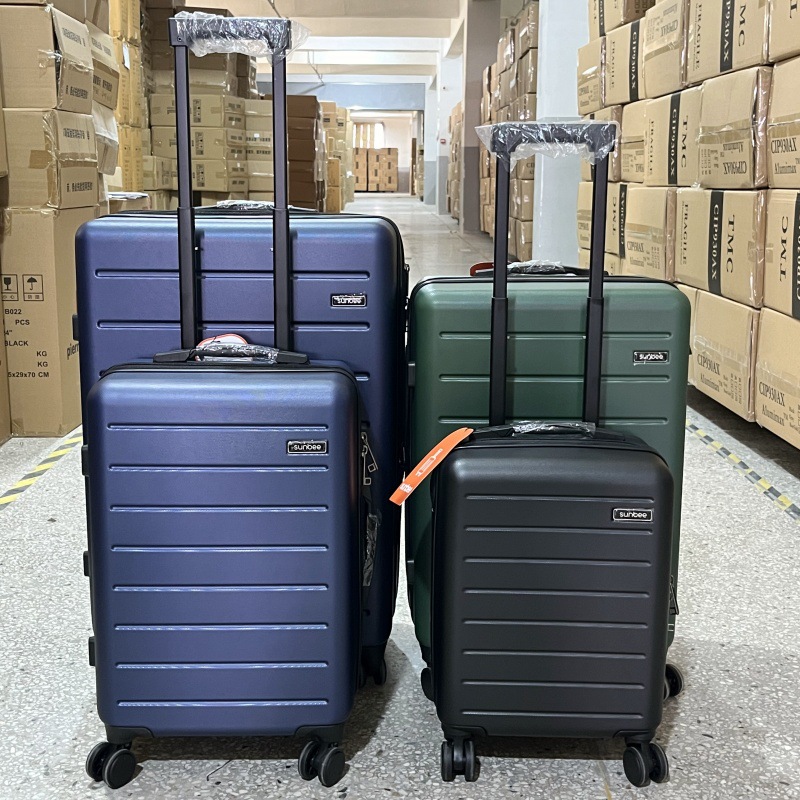 Maleta con ruedas universales de 20 pulgadas para hombre, maleta con cremallera a prueba de explosiones, equipaje de cuatro piezas de exportación de comercio exterior