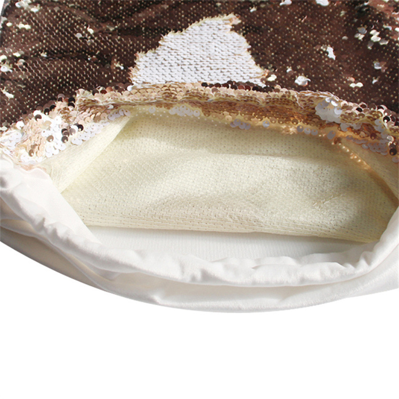 Transferencia Térmica de impresión bolsa cordón lentejuelas mágicas DIY creativo personalizado consumibles en blanco al por mayor