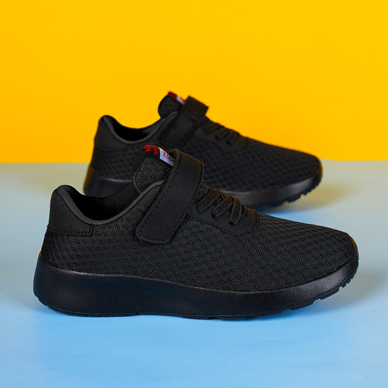 Zapatillas de Running Malla Doble para Niños de Malla y MD Transpirables Ligeras y con Amortiguación image 3