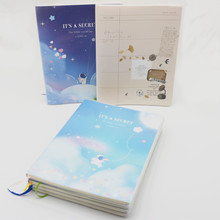 批发100型16K胶套本多图案学生笔记本记事本学生日记本72张