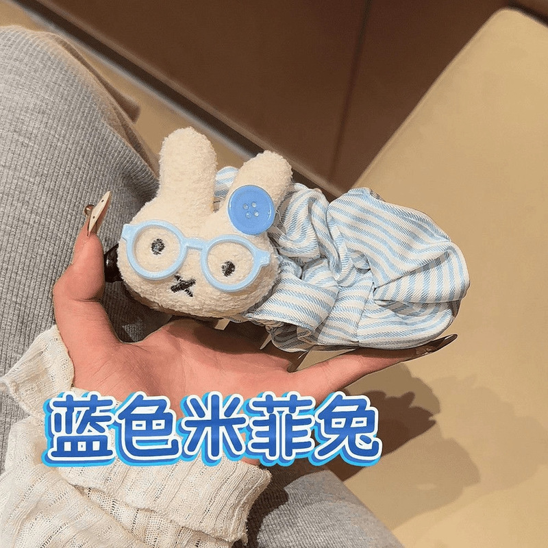 日系可爱波点米菲兔香蕉夹套装少女心扎马尾夹丸子夹2025新款头饰|undefined