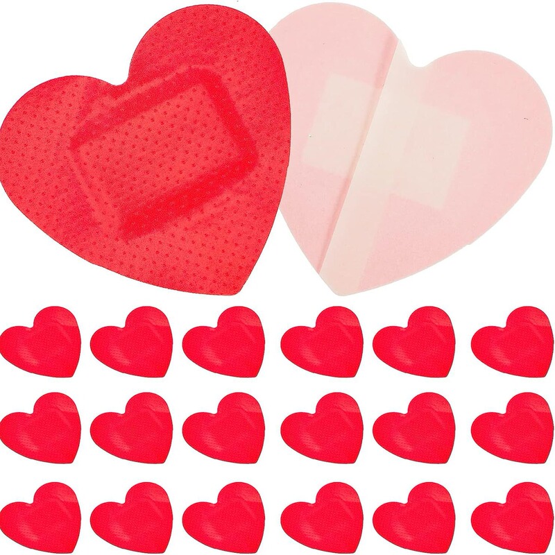 Cross-border Heart Shape Waterproof Breathable Hemostatic Band-Aid Bandage Red Love Shape Cute Cartoon Band-Aid Cross-border Heart Shape Waterproof Breathable Hemostatic Band-Aid Bandage Red Love Shape Cute Cartoon Band-Aid