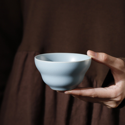 锦绣山河陶瓷茶杯套装伴手礼品茗杯礼盒装高档主人杯商务公司礼品