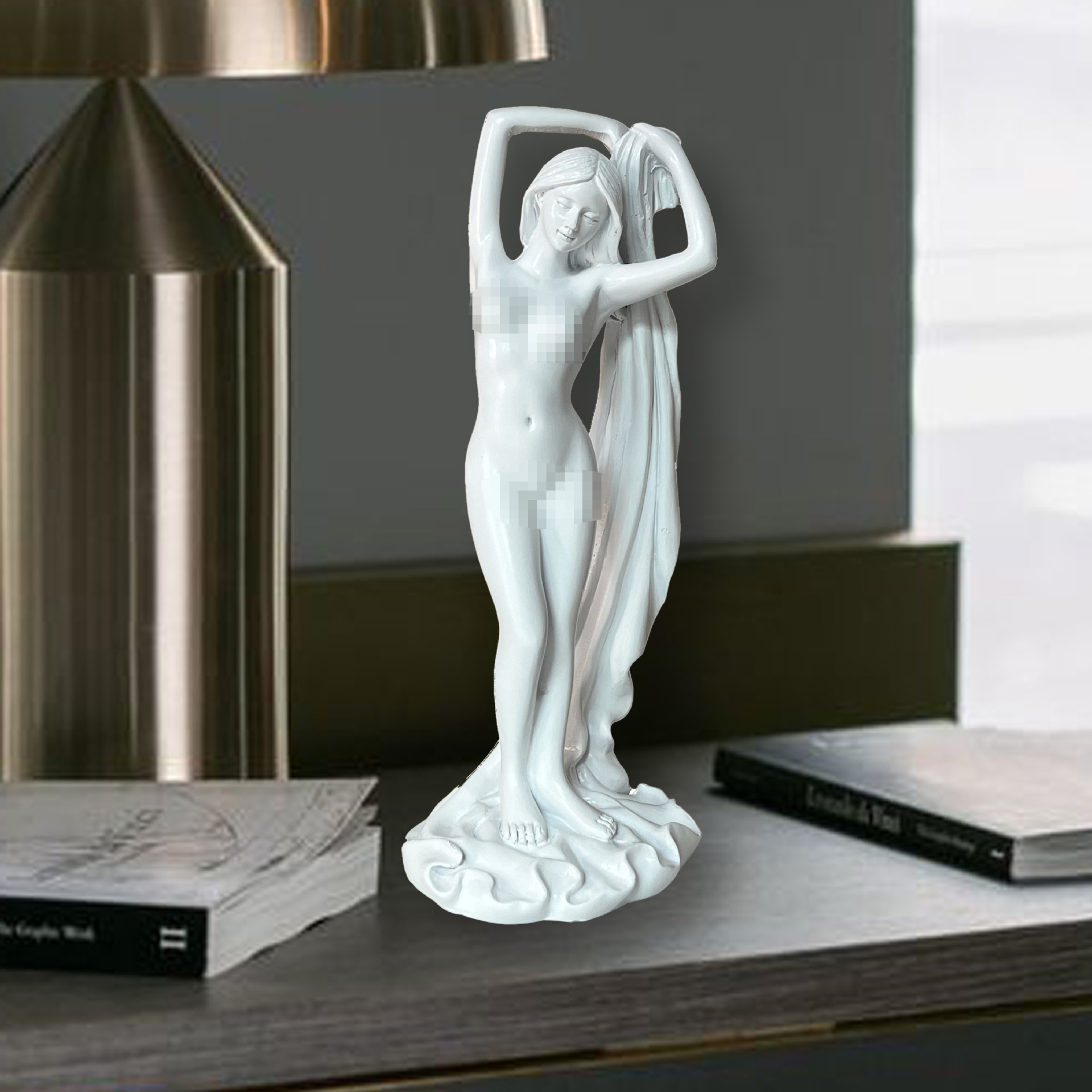 国境を越えた新しいアイデア女神像ホームホテルヨガ室デスクトップ樹脂装飾品完璧なプレゼント