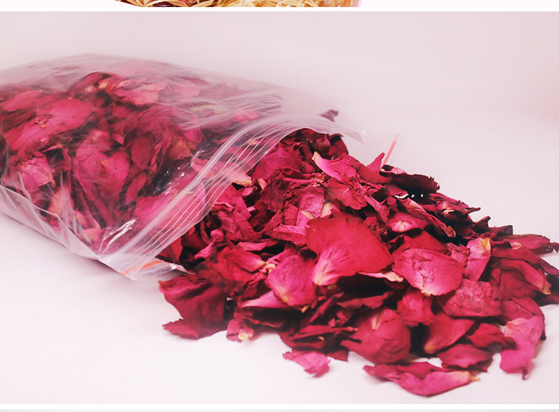 Dried Rose Petals Mei Gui Hua 500g Natural Bath Flower Foot Soak Spa Herbal Soak quality and texture