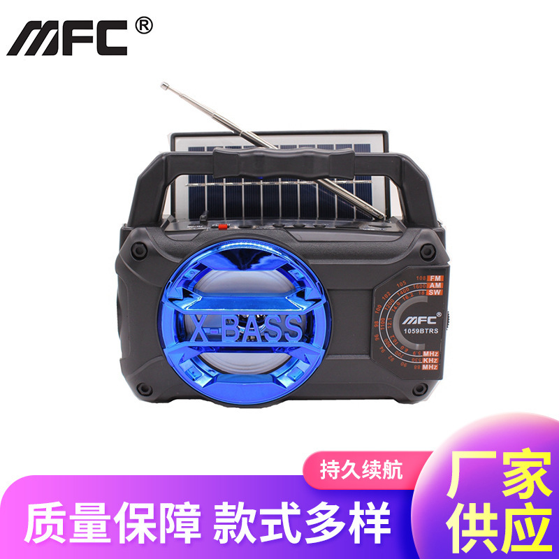 Factory wholesale portable card bluetooth MP3 player with flashlight emergency solar multifunctional radio Factory wholesale portable card bluetooth MP3 player with flashlight emergency solar multifunctional radio