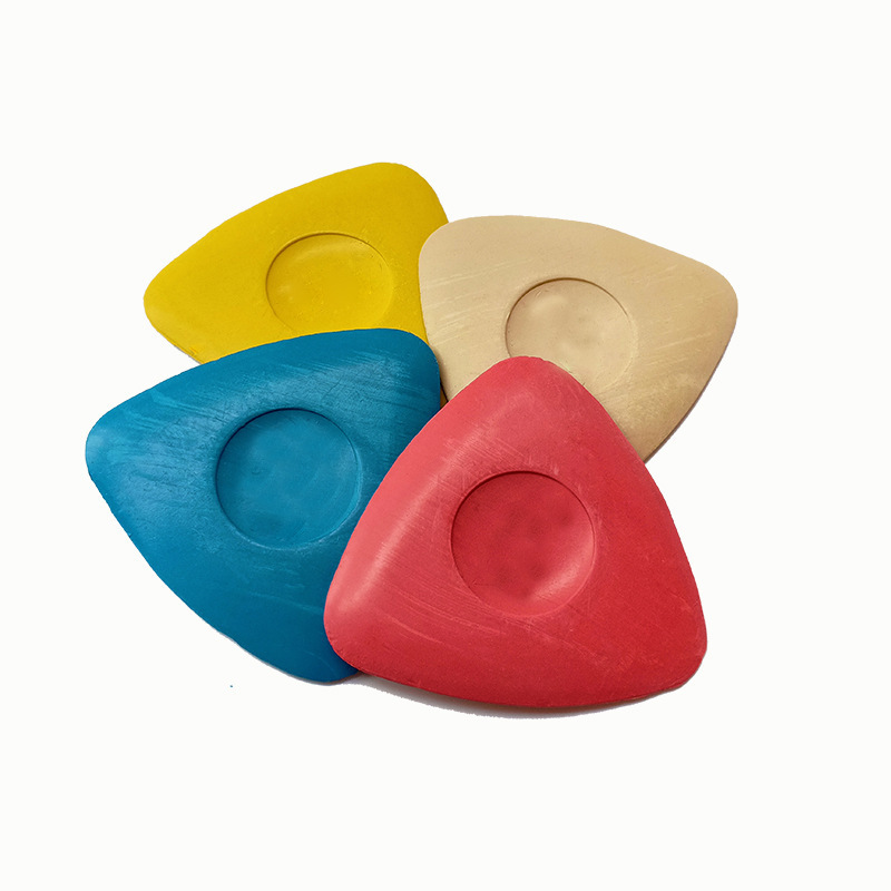 Mayorista DIY para la partición triangular en stock de color no frágil para la pintura de tiza de costura 4 piezas