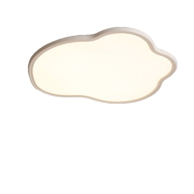 主寝室天井灯超薄型シンプル書斎全スペクトル保護眼灯具ロマンチックな女の子の子供の部屋雲灯