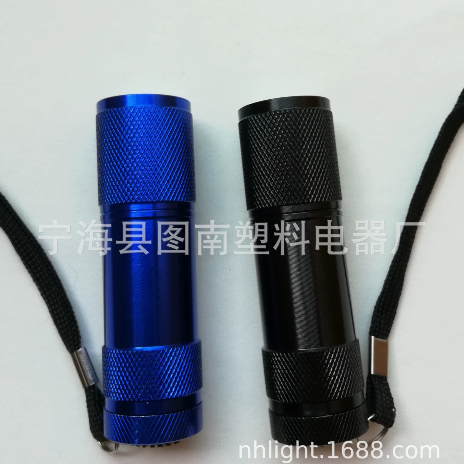 Светодиодная лампа, фонарик из алюминиевого сплава, 9 светодиодов, модель с накаткой, сильный свет, фонарик из алюминиевого сплава, обычная модель