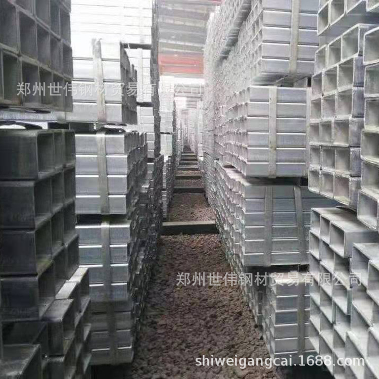 正大方管 热镀锌矩形管 黑方管 规格齐全 现货库存 质优价廉