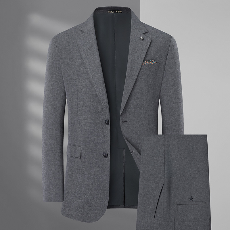 Fat Brother 2025 Spring and Autumn New Business Casual Suit plus size Men's Wedding suit Light Luxury Plus Size Suit Fat Brother 2025 Spring and Autumn New Business Casual Suit plus size Men's Wedding suit Light Luxury Plus Size Suit