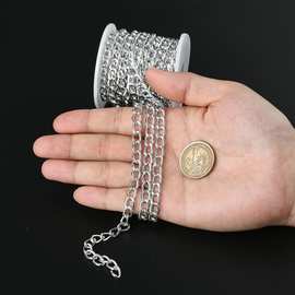 跨境新品手工项链半成品 金属链条diy饰品配件 箱包链子铝链条