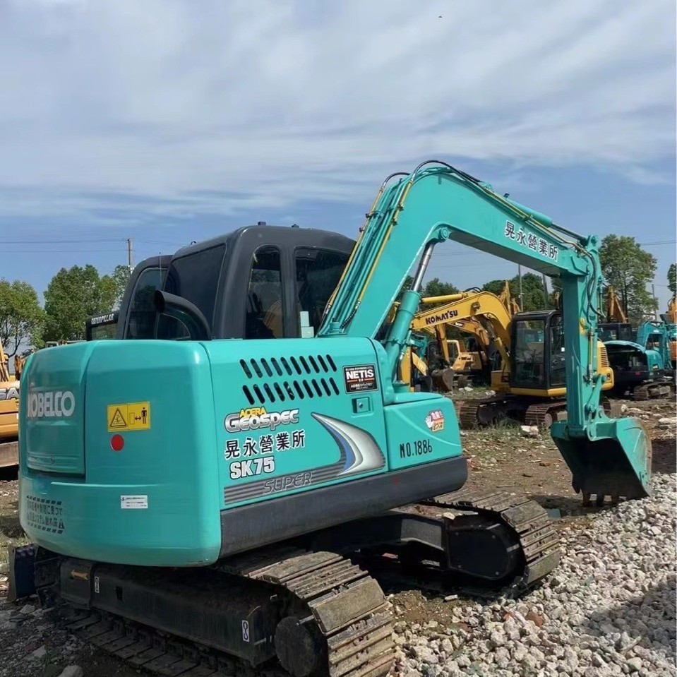 2023 compra 75 80 90 130 200 excavadora de segunda mano Shengang un precio de un coche