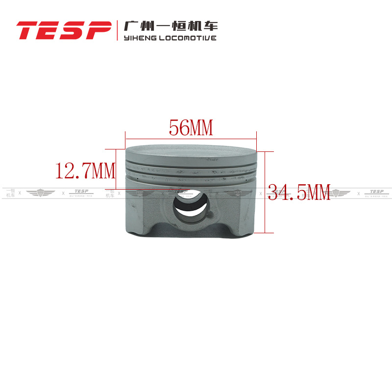 Bm150 56mm Is Suitable for Bajaj Discover Motorcycle Piston Piston Ring Assembly Cylinder Wholesale