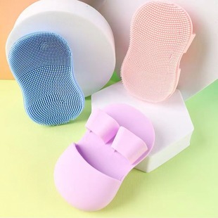 Mini Finger Face Wash Brush Soft Hair Silicone Brush Massage Nose Head Nose Wax Cleansing Pores Makeup Remover Face Cleansing Brush
