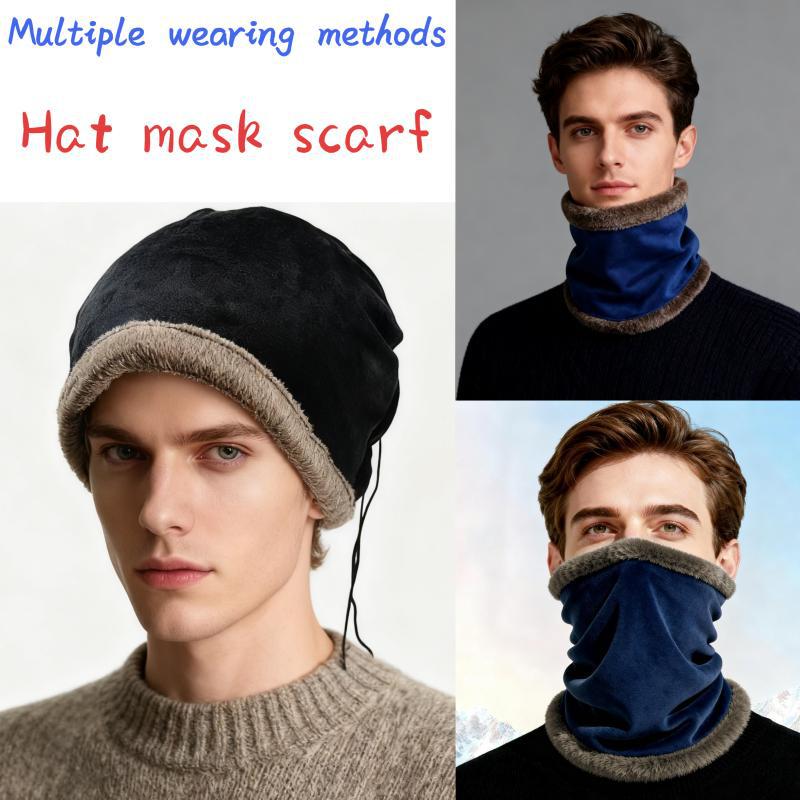 冬季包头帽女户外保暖加绒厚款套头脖套超柔加厚骑行防风防寒面罩