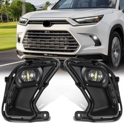 Para 2024 - 2025 Toyota Grand Highlander barra delantera LED lámpara de niebla diurna