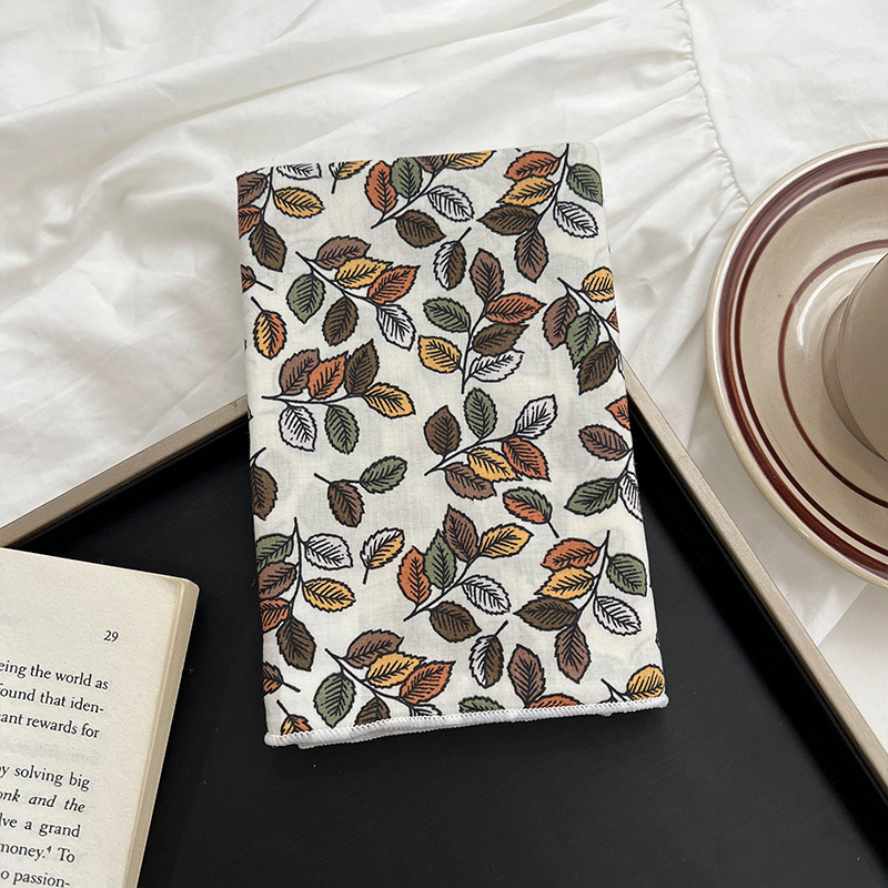 Verano y otoño japonés, flores de algodón, bufandas cuadradas, bufandas retrógradas para mujeres, bufandas de seda delgadas y frescas