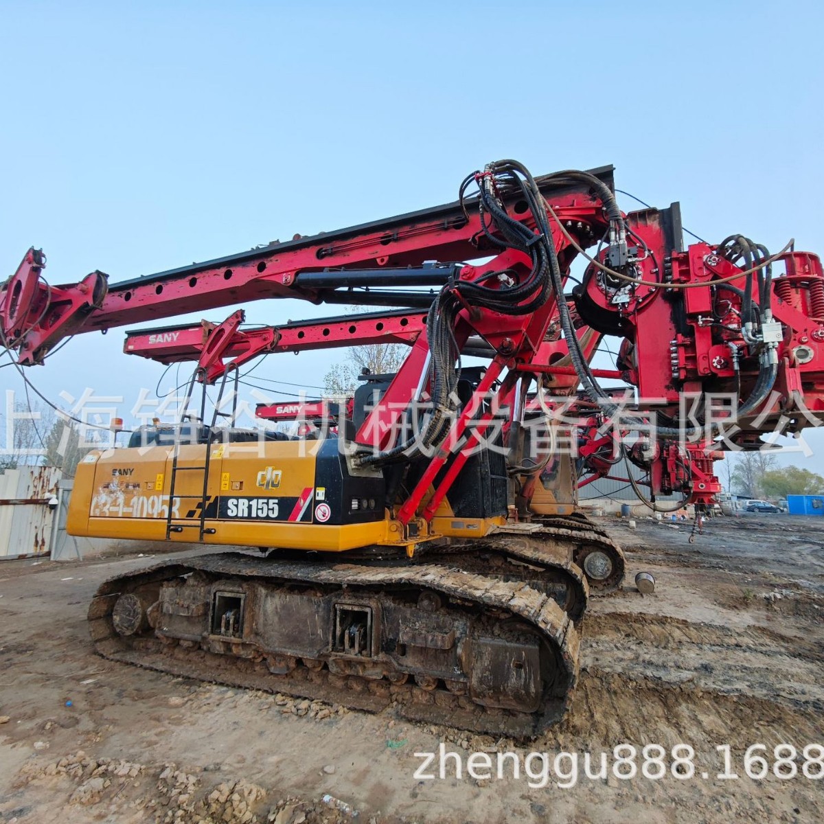 二手三一SR155旋挖钻 钻机 打桩机sr235 三一285旋挖钻